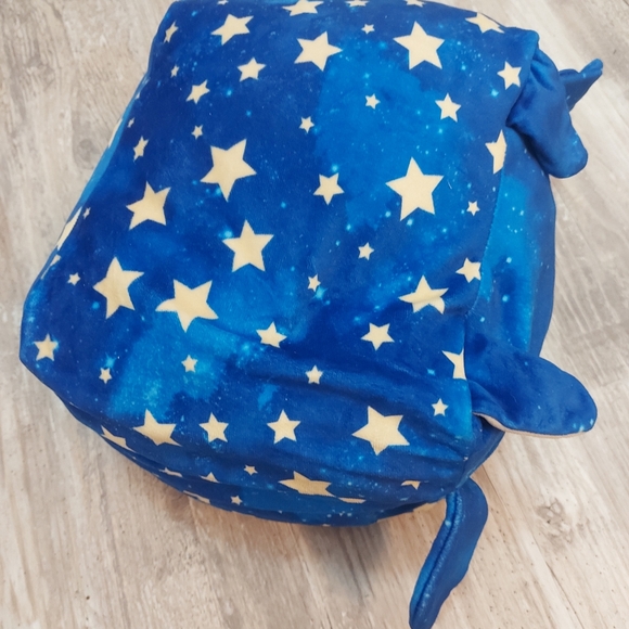 Moosh-Moosh Squared Orion Stars Blue Soft Plush Buddies Stuffed Animal Pillow - Picture 4 of 9